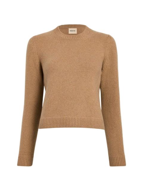 KHAITE Leta round-neck sweater