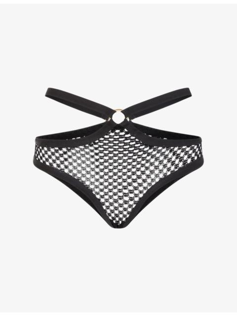 Agent Provocateur Bubbles Fishnet Full Briefs