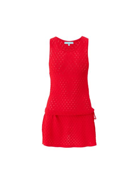 MELISSA ODABASH AMBRA RED DRESS