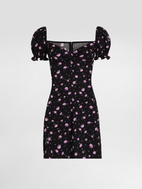 Dolce & Gabbana Carnations-print dress