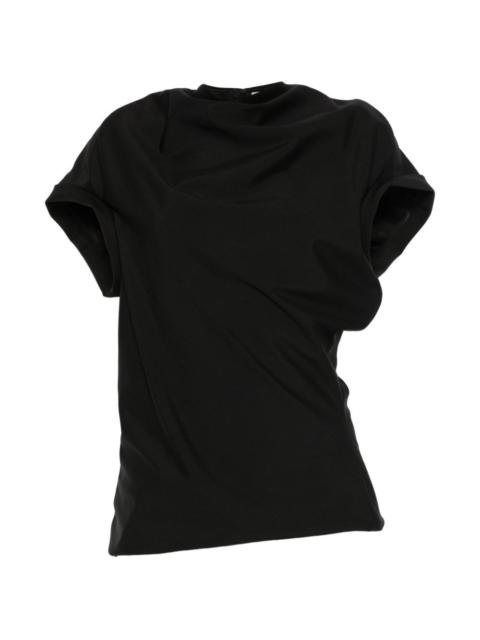 KHAITE Tandie draped blouse