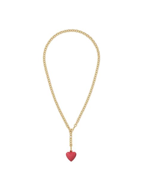 ROXANNE ASSOULIN The Mini Puffy heart-charm necklace