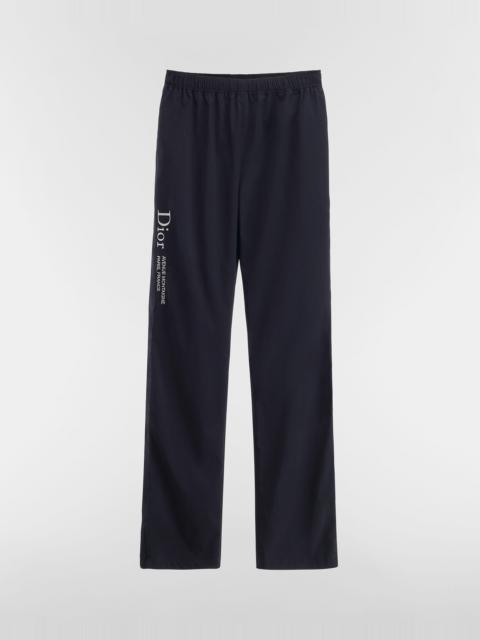 Dior Track Pants with Dior Montaigne Embroidery