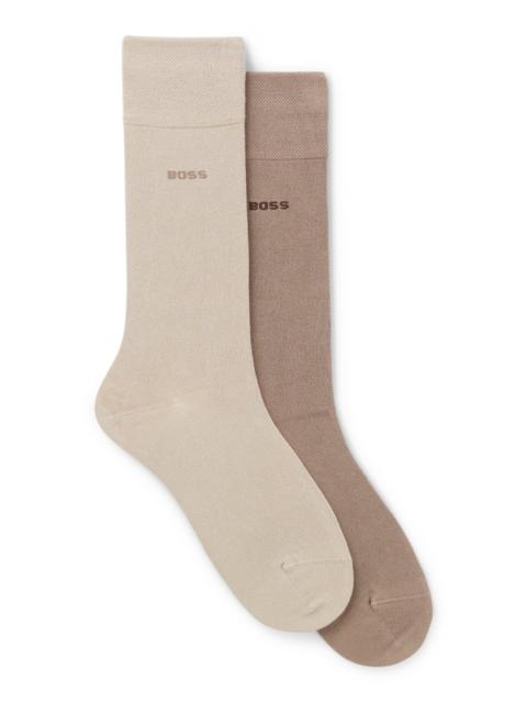 BOSS TWO-PACK OF SOCKS IN A REGULAR LENGTH