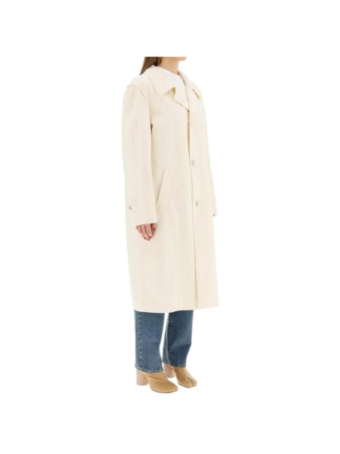 Maison Margiela Cotton Coat White