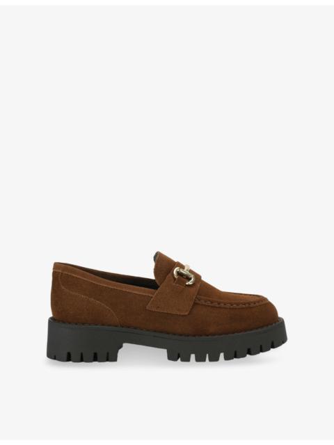 STEVE MADDEN Lando Horsebit Leather Loafers
