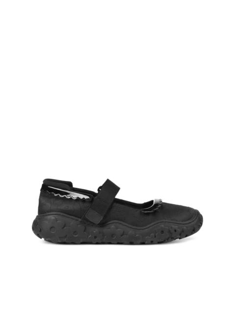 CECILIE BAHNSEN Octave floral-embroidered sneakers