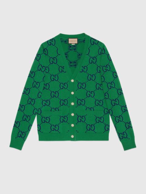 GUCCI GG knit cardigan