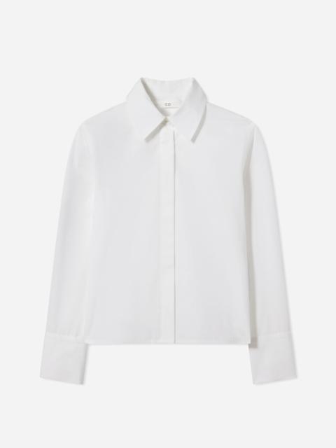 CO Fitted Shirt in Cotton Poplin