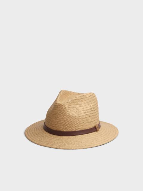 rag & bone Packable Straw Fedora