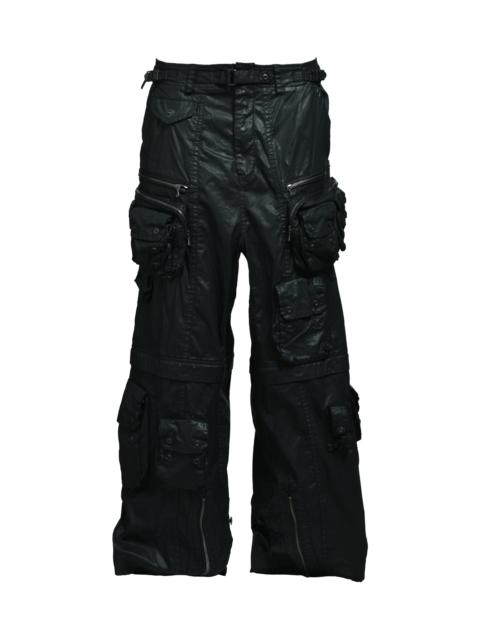 Julius COATED CLOTH GSMASK CARGO / BLK