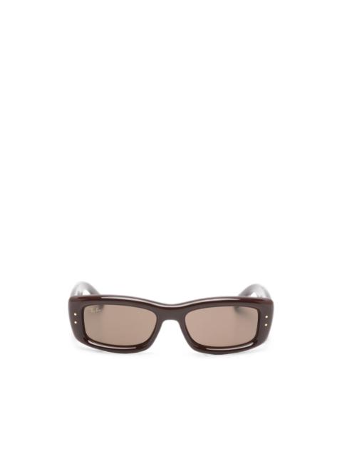 Ray-Ban A$AP Rocky Kiliane Puffer rectangle-frame sunglasses