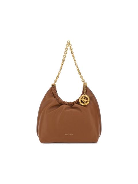 MICHAEL KORS medium Indie chain logo shoulder bag