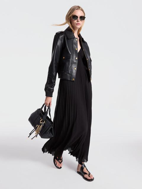 MICHAEL KORS Leather Blouson Jacket