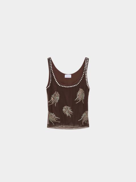 16ARLINGTON ESHA TOP IN HOT FIX