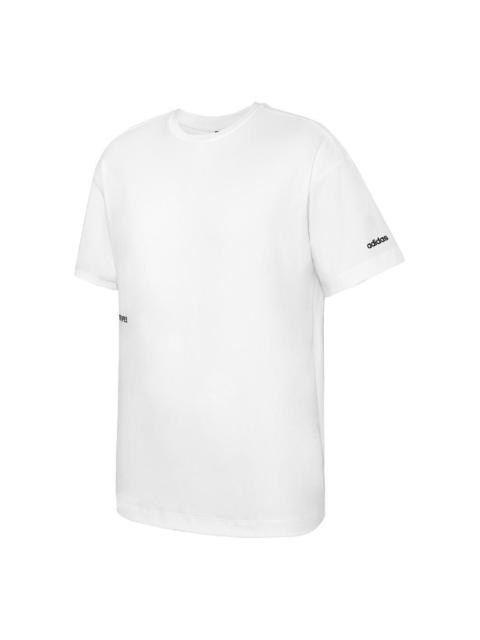 adidas Athletics Graphic T-Shirt Asia Sizing 'White' JI8474