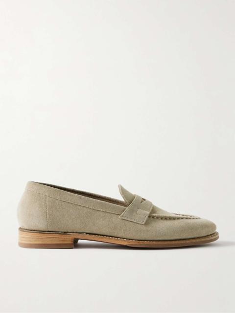 Grenson Floyd Suede Penny Loafers
