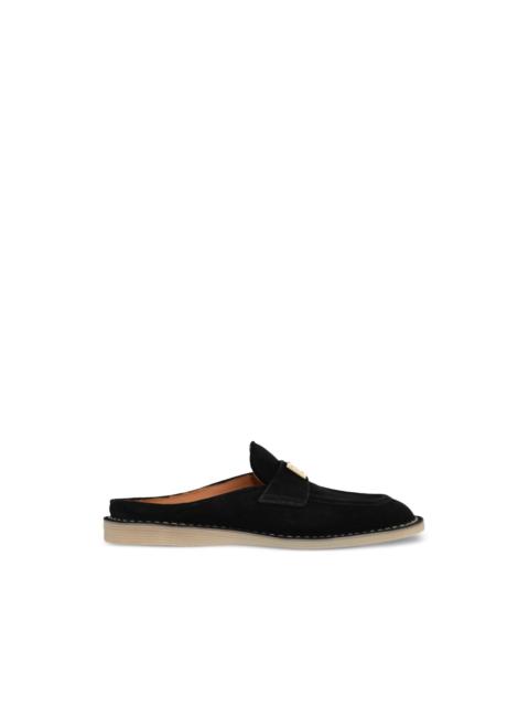Dolce & Gabbana logo-plaque  mules