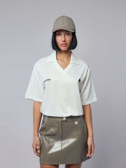 courrèges Polo Oversized Sports