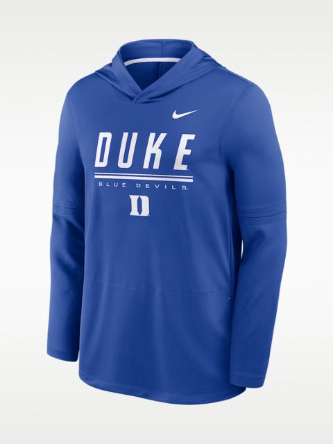 Nike Duke Sideline Men's Nike Dri-FIT College Long-Sleeve Hooded Top