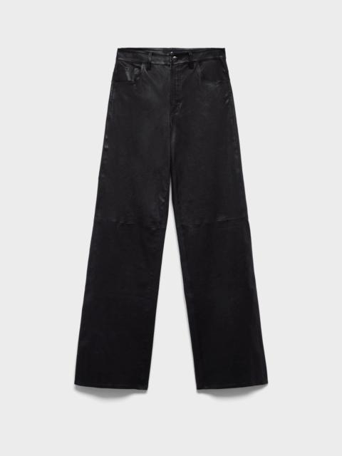 7 For All Mankind STOVEPIPE STRAIGHT in Leather