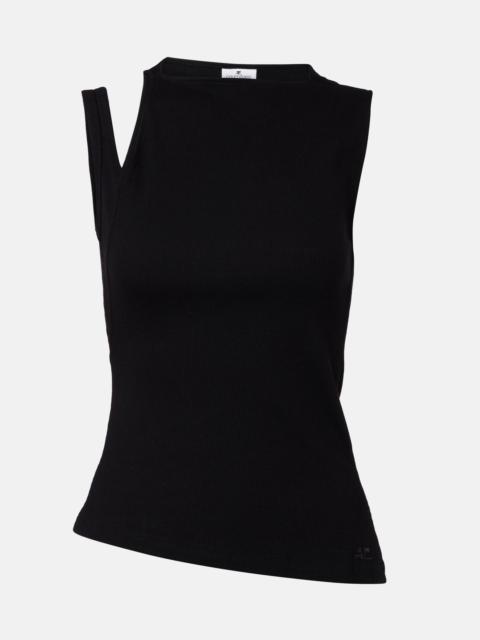 courrèges Transverse '90s cotton top