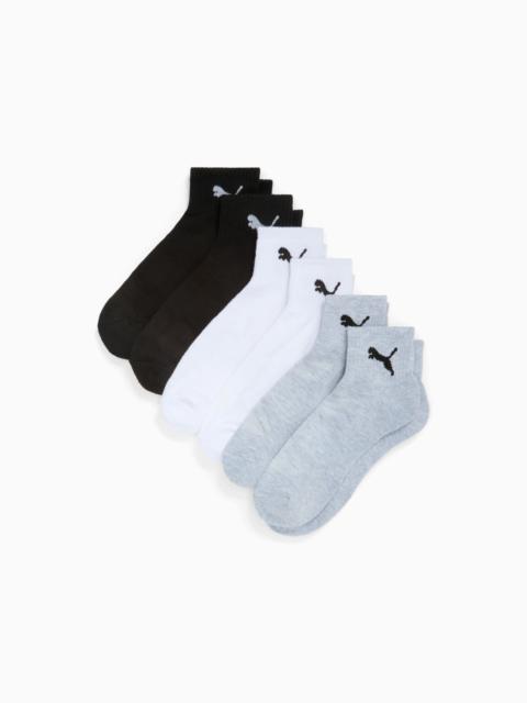 PUMA Men's Half Terry Quarter-Length Socks (6 Pairs)