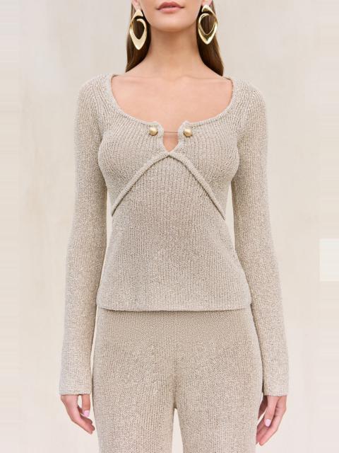 Cult Gaia KEZIA KNIT TOP