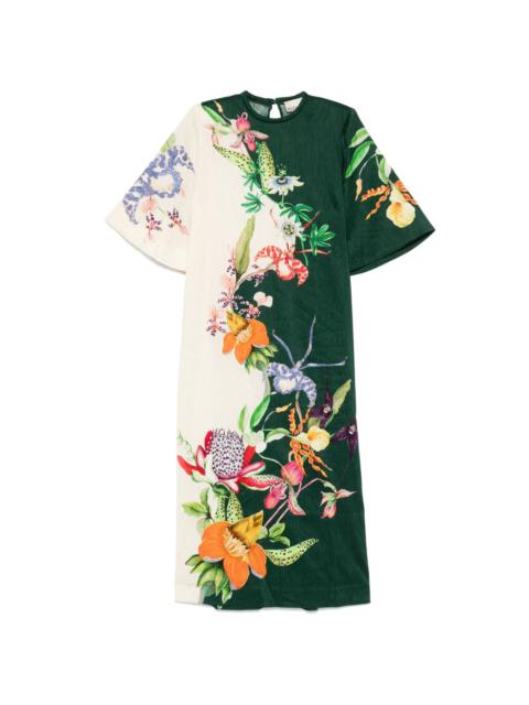 ALÉMAIS floral maxi dress