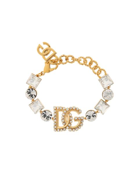 Dolce & Gabbana logo-plaque bracelet