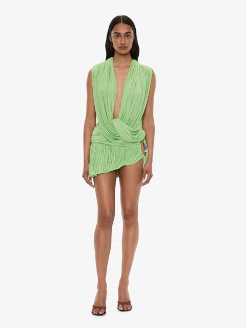 CHRISTOPHER ESBER Beach Glass Bubble Mini Skirt
