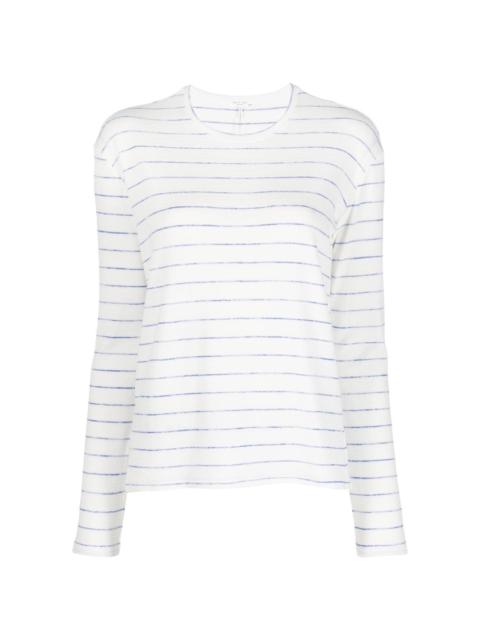 striped long-sleeve T-shirt