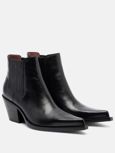 PARIS TEXAS Dallas 60 leather ankle boots