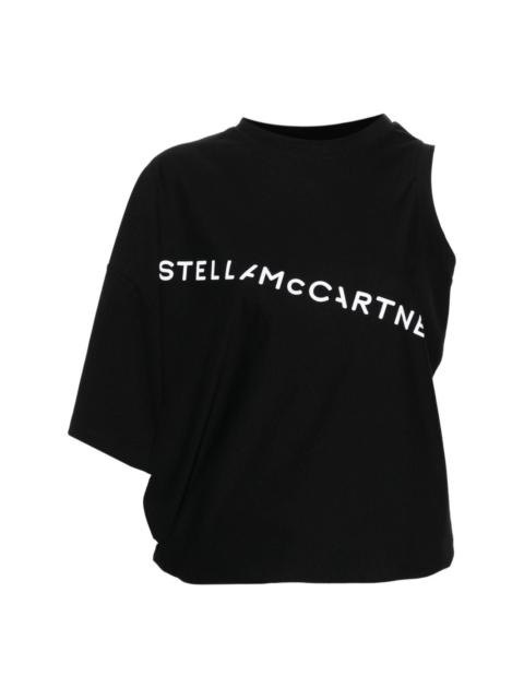 Stella McCartney asymmetric cotton top