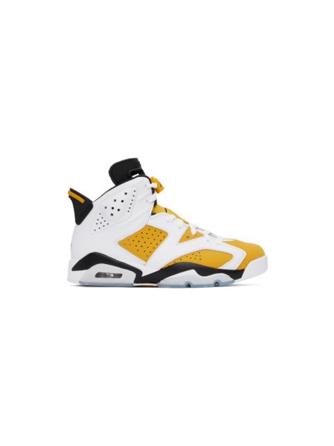 Jordan Yellow Air Jordan 6 Retro Sneakers