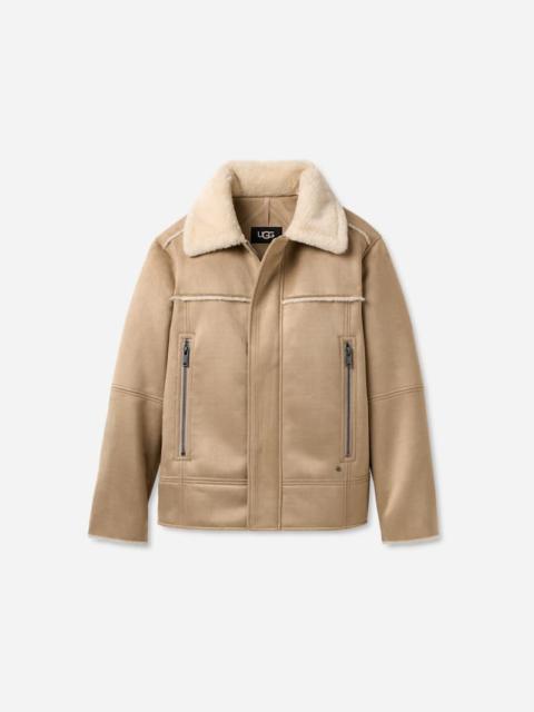 UGG ® Men's Thayden LuxeFluff Jacket Polyester in Sand