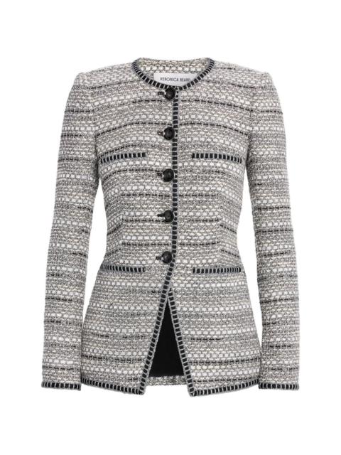 VERONICA BEARD buttoned tweed jacket