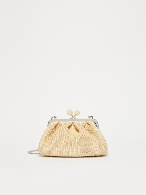 WEEKEND Max Mara PALMAS Small raffia-effect Pasticcino Bag