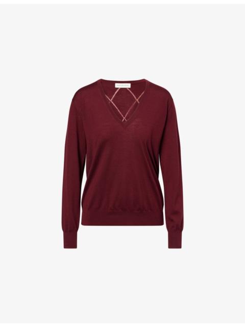 Dries Van Noten Tuomas V-Neck Wool Jumper