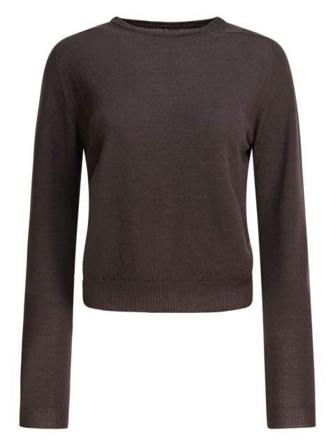 Rick Owens crew-neck wool sweater