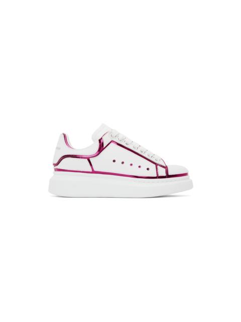 Alexander McQueen metallic-trim lace-up sneakers