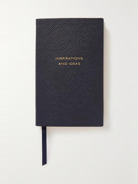 Smythson Panama Travels and Experiences textured-leather notebook