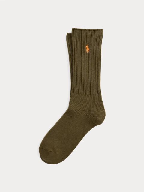 Polo Ralph Lauren Signature Pony Cotton-Blend Crew Socks