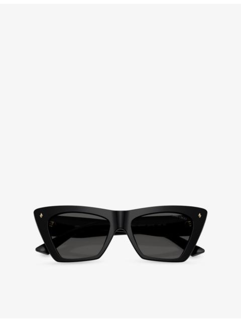 JIMMY CHOO JC5062U Cat-Eye Frame Acetate Sunglasses