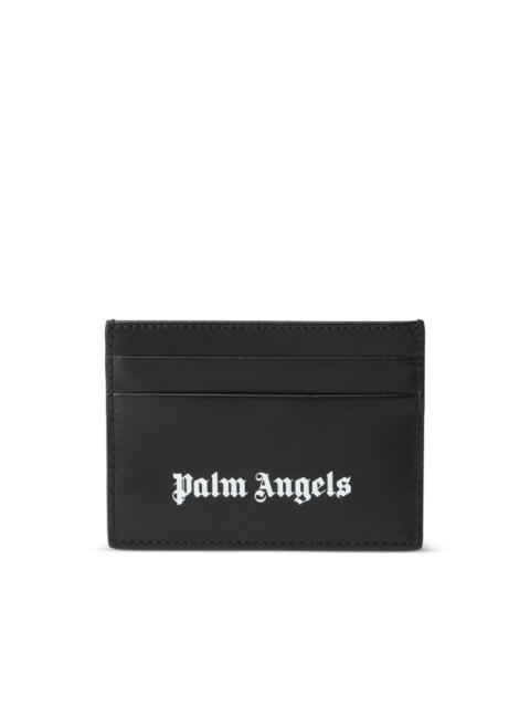 Palm Angels logo-print card holder