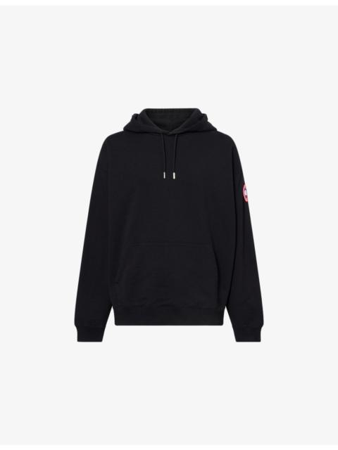 Canada Goose Rove Brand-Patch Cotton-Jersey Hoodie