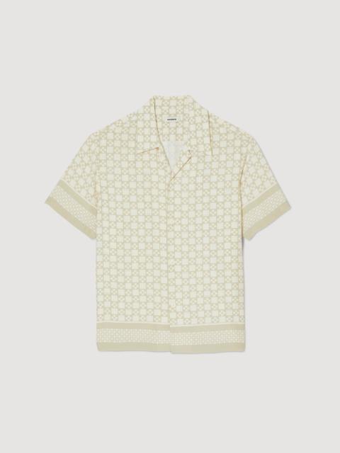 SQUARE CROSS SHORT-SLEEVED SHIRT