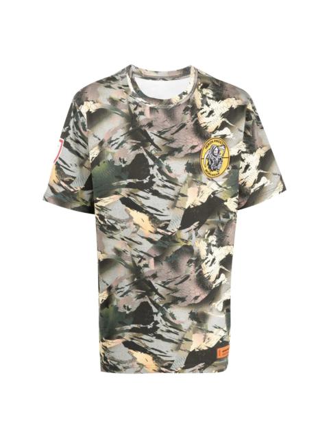 Heron Preston camouflage-print cotton T-shirt