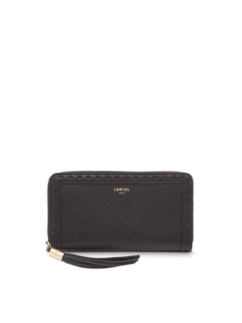 LANCEL logo-stamp leather wallet