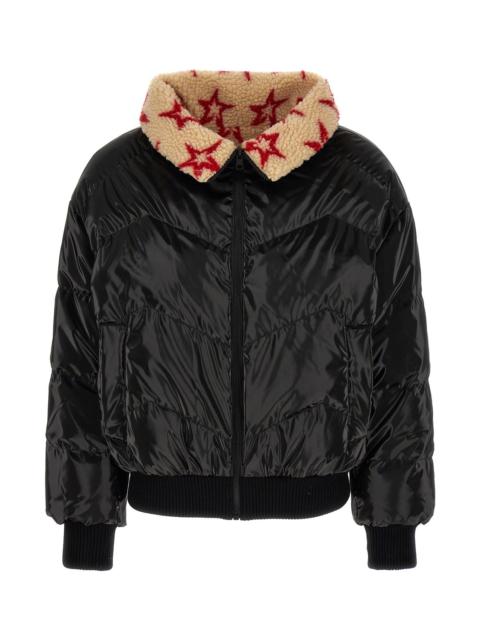 'Reversible Faux Shearling' reversible down jacket